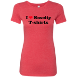 T-Shirts Vintage Red / Small Love Shirts Women's Triblend T-Shirt