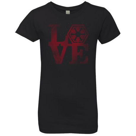 T-Shirts Black / YXS LOVE Sith Girls Premium T-Shirt