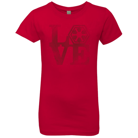 T-Shirts Red / YXS LOVE Sith Girls Premium T-Shirt