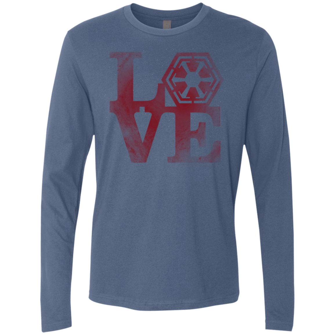 T-Shirts Indigo / Small LOVE Sith Men's Premium Long Sleeve