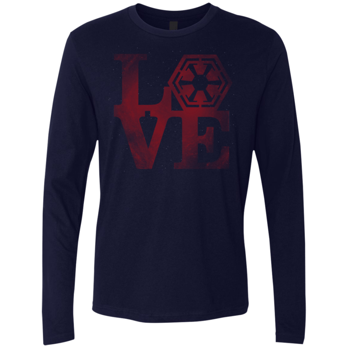 T-Shirts Midnight Navy / Small LOVE Sith Men's Premium Long Sleeve