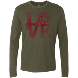 T-Shirts Military Green / Small LOVE Sith Men's Premium Long Sleeve