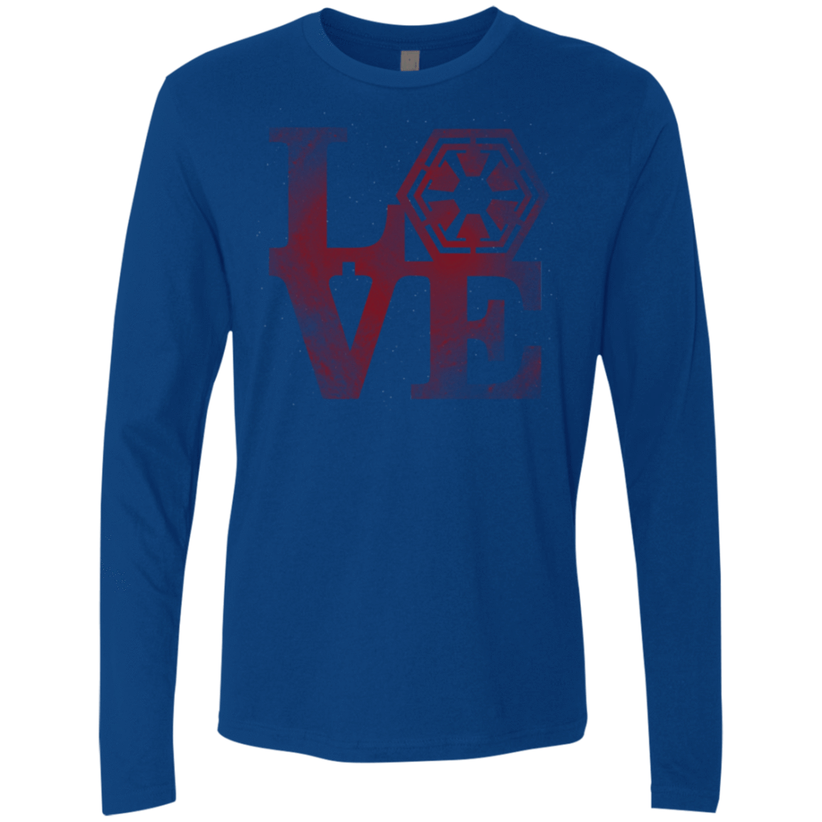 T-Shirts Royal / Small LOVE Sith Men's Premium Long Sleeve