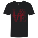 T-Shirts Black / X-Small LOVE Sith Men's Premium V-Neck