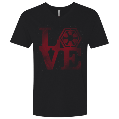 T-Shirts Black / X-Small LOVE Sith Men's Premium V-Neck