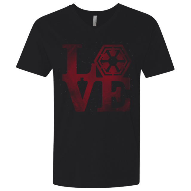 T-Shirts Black / X-Small LOVE Sith Men's Premium V-Neck