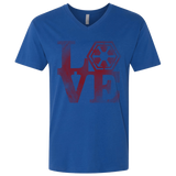 T-Shirts Royal / X-Small LOVE Sith Men's Premium V-Neck
