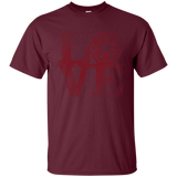 T-Shirts Maroon / Small LOVE Sith T-Shirt