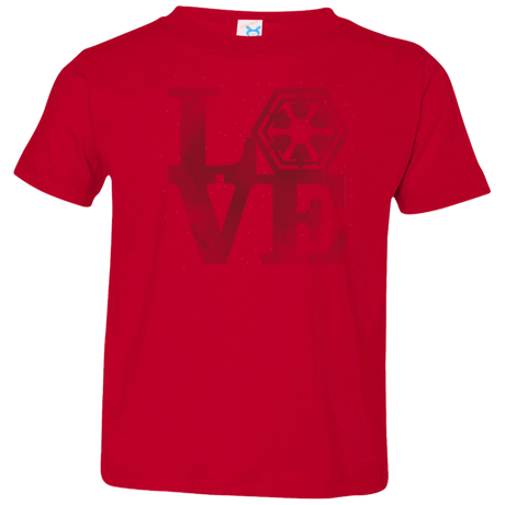 T-Shirts Red / 2T LOVE Sith Toddler Premium T-Shirt