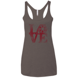 T-Shirts Macchiato / X-Small LOVE Sith Women's Triblend Racerback Tank