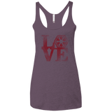 LOVE Sith Women's Triblend Racerback Tank