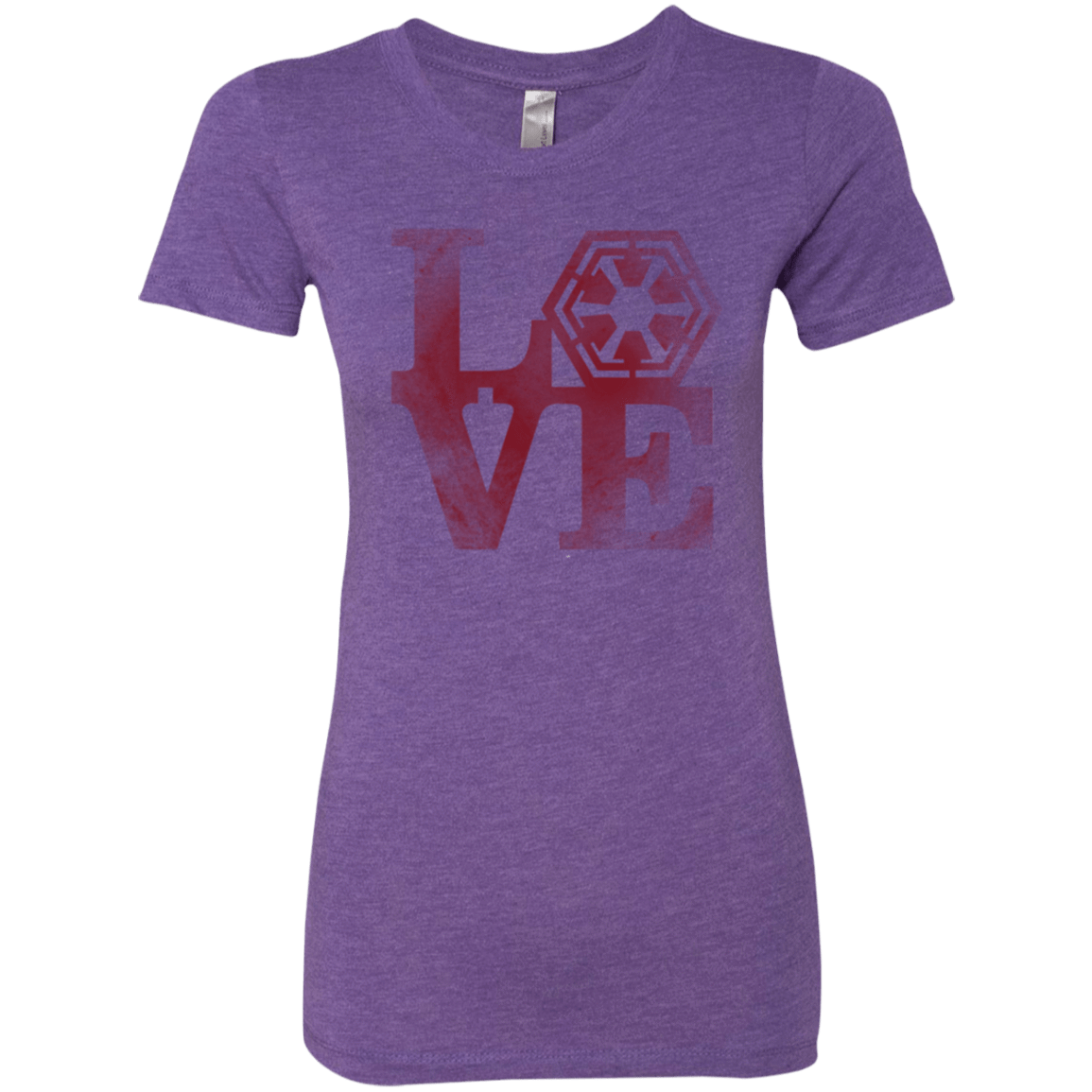 T-Shirts Purple Rush / Small LOVE Sith Women's Triblend T-Shirt