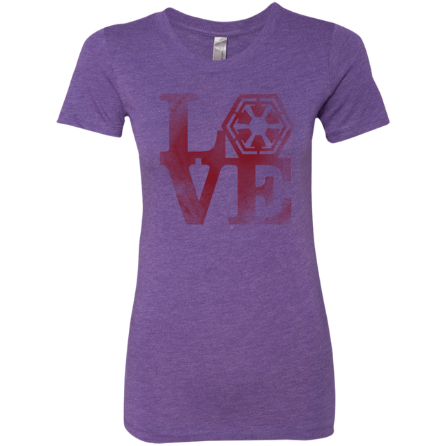 T-Shirts Purple Rush / Small LOVE Sith Women's Triblend T-Shirt