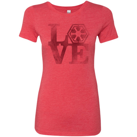 T-Shirts Vintage Red / Small LOVE Sith Women's Triblend T-Shirt