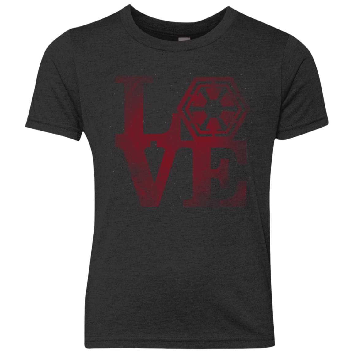 T-Shirts Vintage Black / YXS LOVE Sith Youth Triblend T-Shirt
