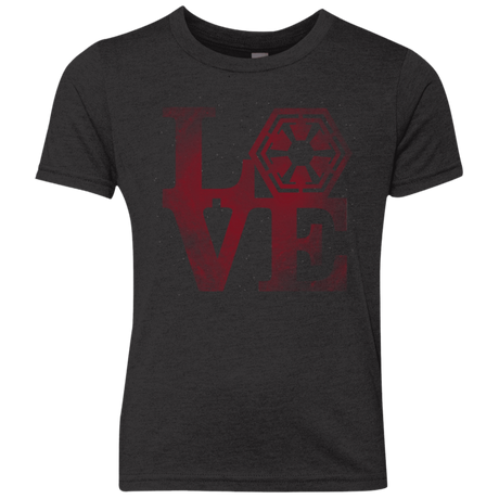 T-Shirts Vintage Black / YXS LOVE Sith Youth Triblend T-Shirt