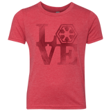 T-Shirts Vintage Red / YXS LOVE Sith Youth Triblend T-Shirt