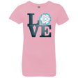 T-Shirts Light Pink / YXS Love Stark Girls Premium T-Shirt