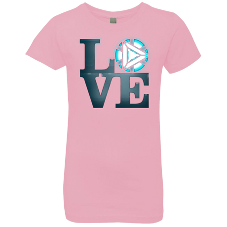 T-Shirts Light Pink / YXS Love Stark Girls Premium T-Shirt