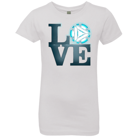 T-Shirts White / YXS Love Stark Girls Premium T-Shirt