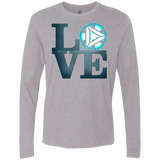 T-Shirts Heather Grey / Small Love Stark Men's Premium Long Sleeve