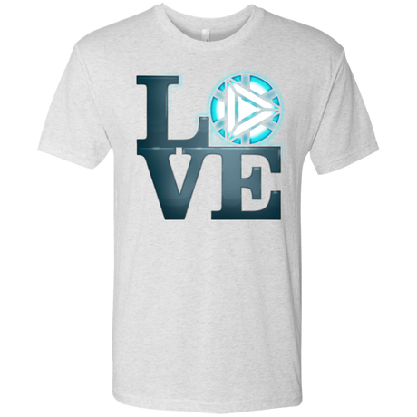 T-Shirts Heather White / Small Love Stark Men's Triblend T-Shirt