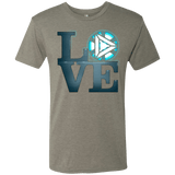 T-Shirts Venetian Grey / Small Love Stark Men's Triblend T-Shirt