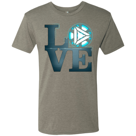 T-Shirts Venetian Grey / Small Love Stark Men's Triblend T-Shirt