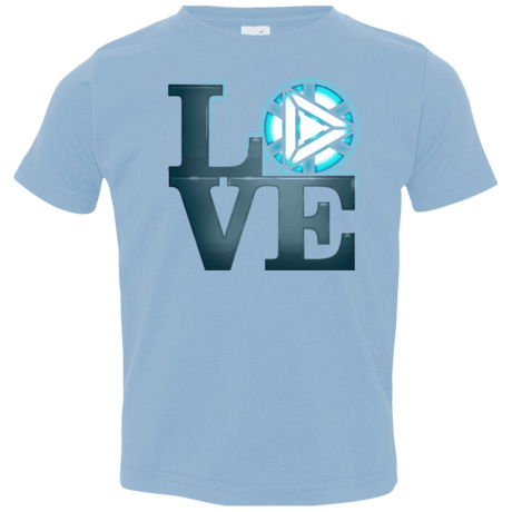 T-Shirts Light Blue / 2T Love Stark Toddler Premium T-Shirt