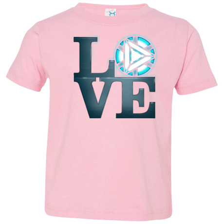 T-Shirts Pink / 2T Love Stark Toddler Premium T-Shirt