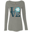 T-Shirts Venetian Grey / Small Love Stark Women's Triblend Long Sleeve Shirt