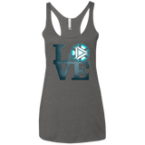 T-Shirts Premium Heather / X-Small Love Stark Women's Triblend Racerback Tank