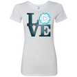 T-Shirts Heather White / Small Love Stark Women's Triblend T-Shirt