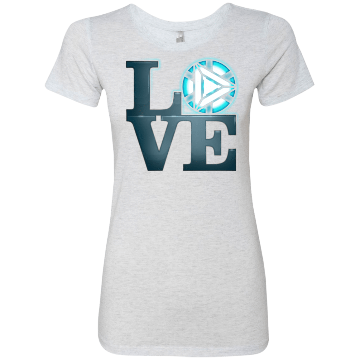 T-Shirts Heather White / Small Love Stark Women's Triblend T-Shirt