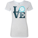 T-Shirts Heather White / Small Love Stark Women's Triblend T-Shirt