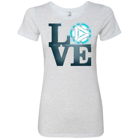 T-Shirts Heather White / Small Love Stark Women's Triblend T-Shirt