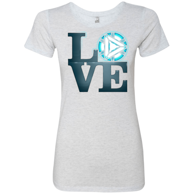 T-Shirts Heather White / Small Love Stark Women's Triblend T-Shirt