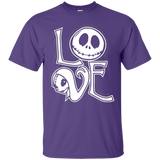 T-Shirts Purple / Small Love T-Shirt