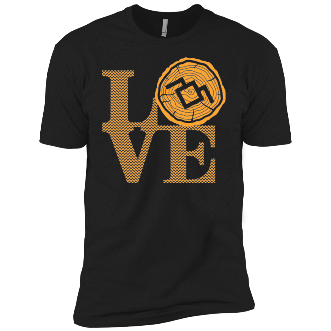 T-Shirts Black / YXS LOVE TWIN PEAKS Boys Premium T-Shirt