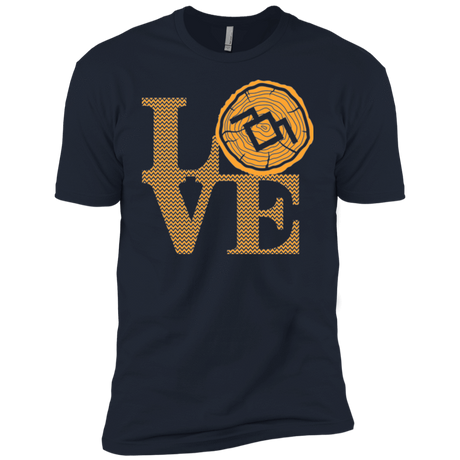 T-Shirts Midnight Navy / YXS LOVE TWIN PEAKS Boys Premium T-Shirt