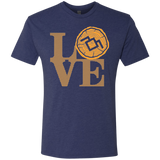 T-Shirts Vintage Navy / Small LOVE TWIN PEAKS Men's Triblend T-Shirt