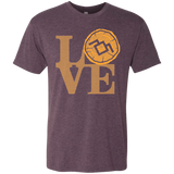 T-Shirts Vintage Purple / Small LOVE TWIN PEAKS Men's Triblend T-Shirt
