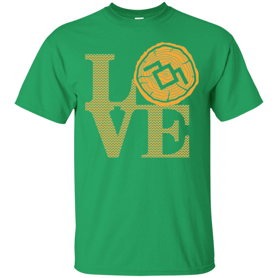T-Shirts Irish Green / Small LOVE TWIN PEAKS T-Shirt