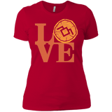 T-Shirts Red / X-Small LOVE TWIN PEAKS Women's Premium T-Shirt