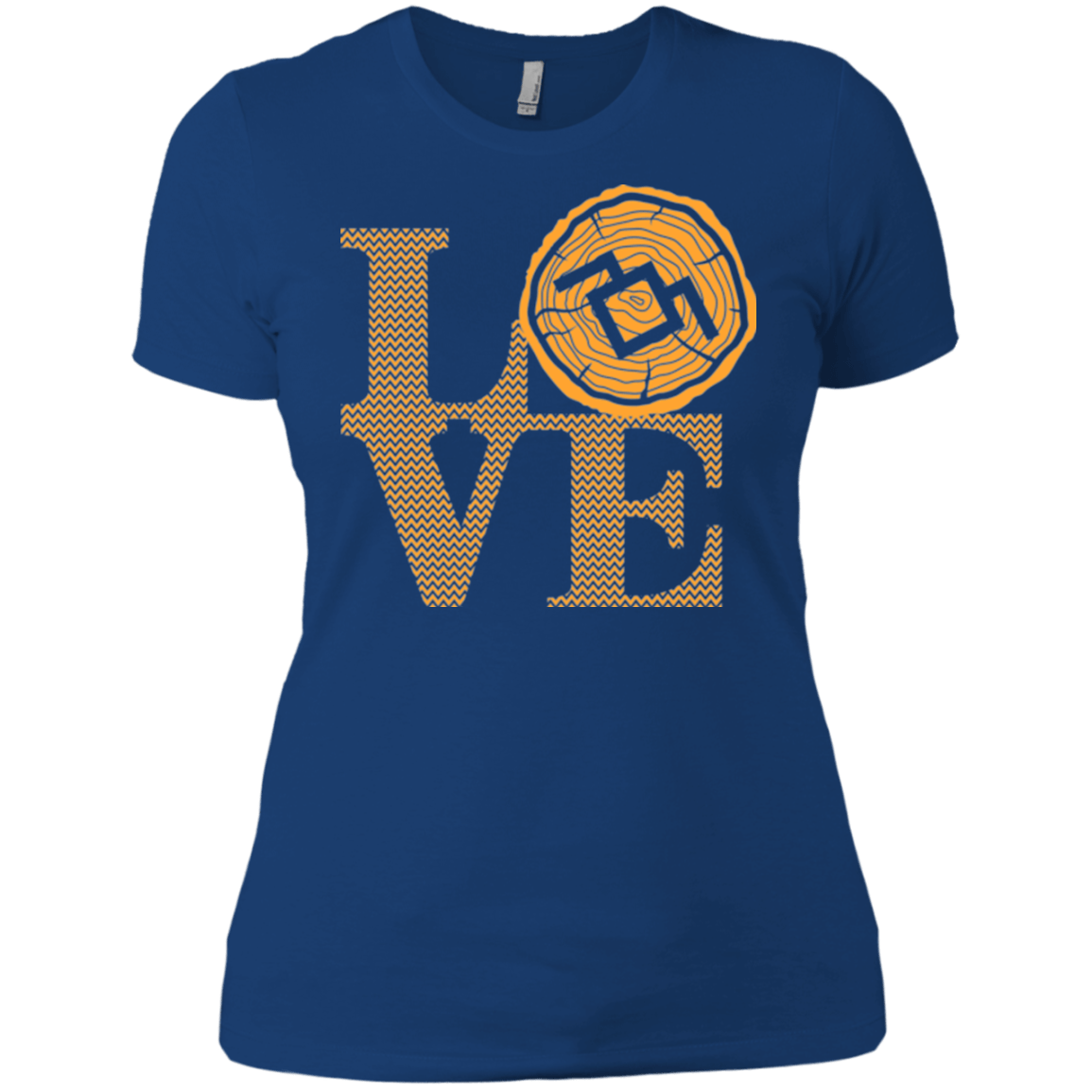 T-Shirts Royal / X-Small LOVE TWIN PEAKS Women's Premium T-Shirt