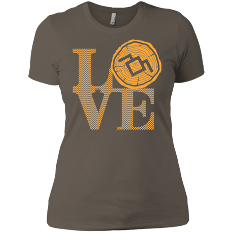 T-Shirts Warm Grey / X-Small LOVE TWIN PEAKS Women's Premium T-Shirt