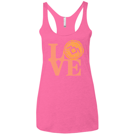 T-Shirts Vintage Pink / X-Small LOVE TWIN PEAKS Women's Triblend Racerback Tank