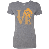 T-Shirts Premium Heather / Small LOVE TWIN PEAKS Women's Triblend T-Shirt