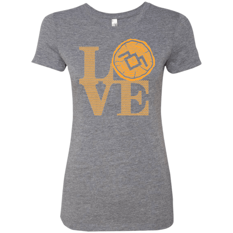 T-Shirts Premium Heather / Small LOVE TWIN PEAKS Women's Triblend T-Shirt