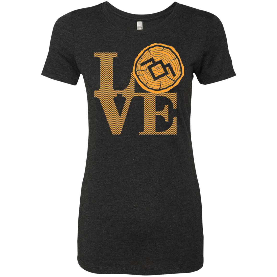 T-Shirts Vintage Black / Small LOVE TWIN PEAKS Women's Triblend T-Shirt